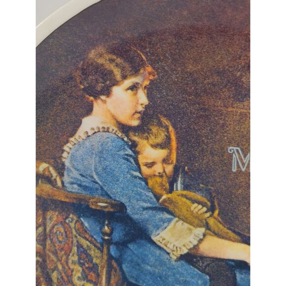 Bedtime Plate Wall Decor 1978 Fine China 8 1/2" Mother's Day Home Decor Vintage - Picture 3 of 12